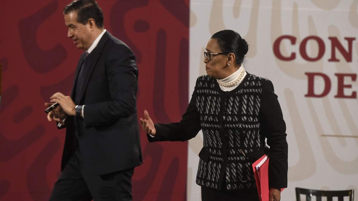 Rosa Icela, primer informe de seguridad