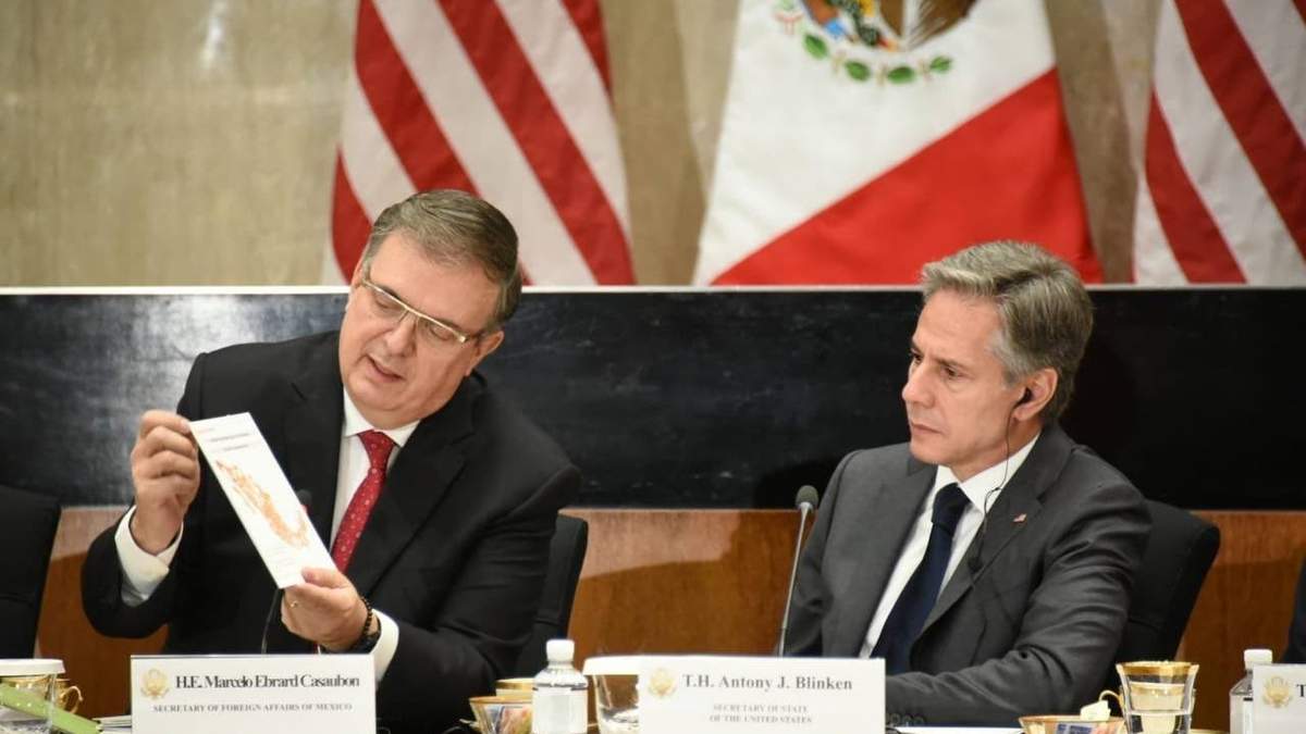 Ebrard y Blinken desde Washington