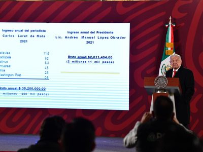 “Es legítima defensa” justifica AMLO por revelar sueldo de Loret de Mola