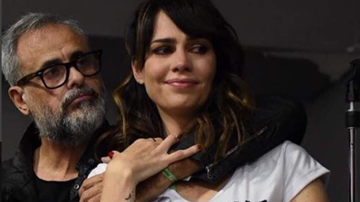 Romina Pereiro y Jorge Rial. Fuente: (Twitter)