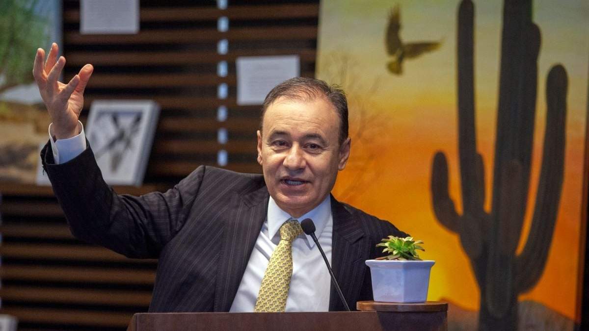 Alfonso Durazo, gobernador de Sonora, en la presentación del estado en la Sectur