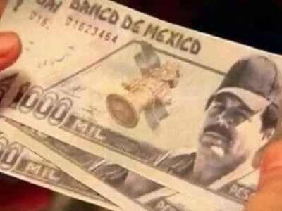 Circulan billetes falsos de mil pesos con el rostro del "Mayo" Zambada
