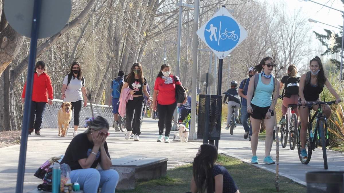 Coronavirus en Neuquén. Fuente: (Twitter)