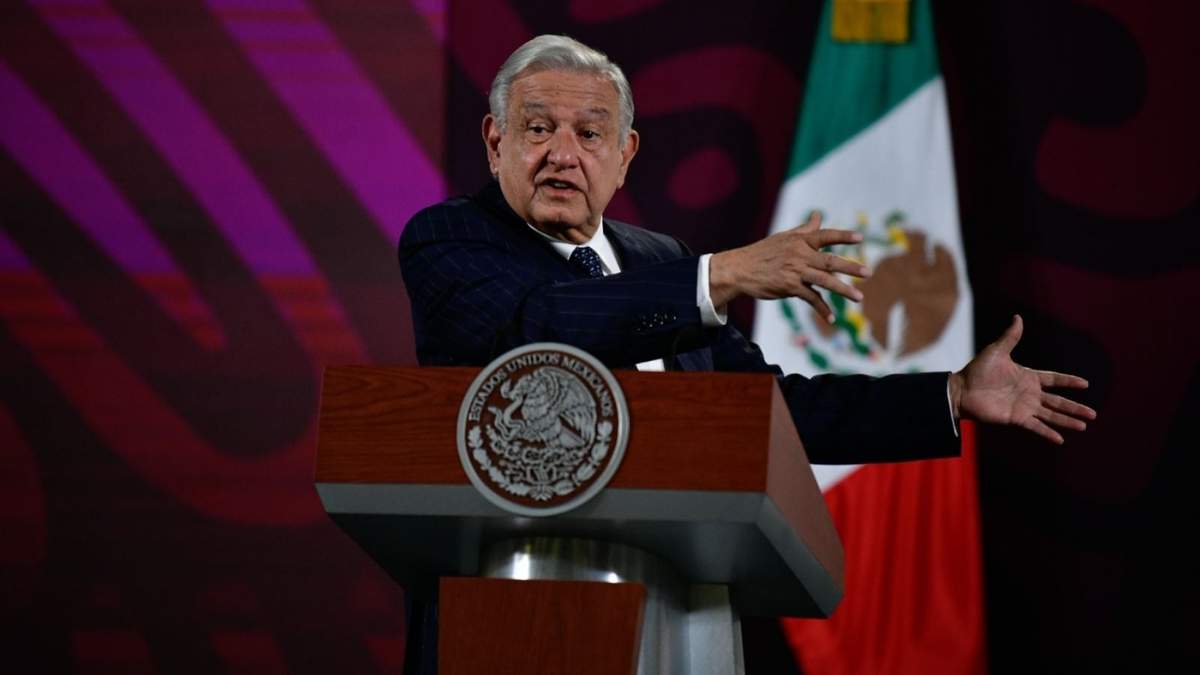 Andrés Manuel López Obrador en la mañanera