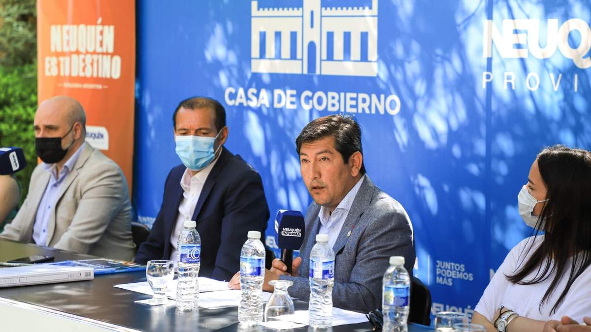 Sandro Badilla, ministro de Turismo de Neuquén. Fuente: (Twitter)