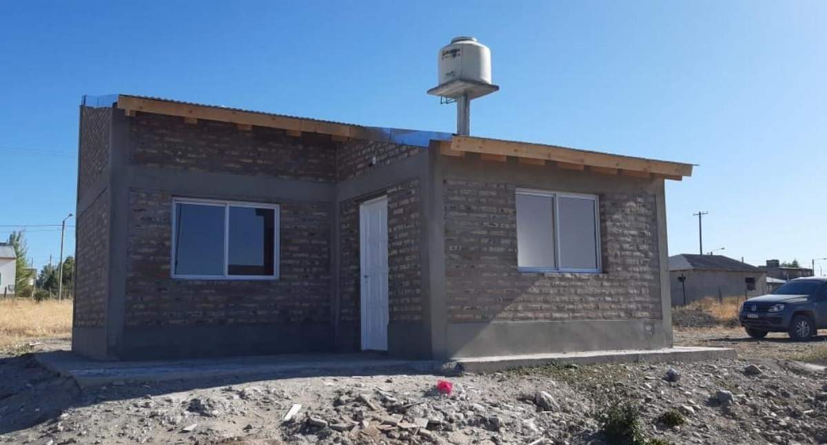 Vivienda en construcción. Fuente: (Twitter)