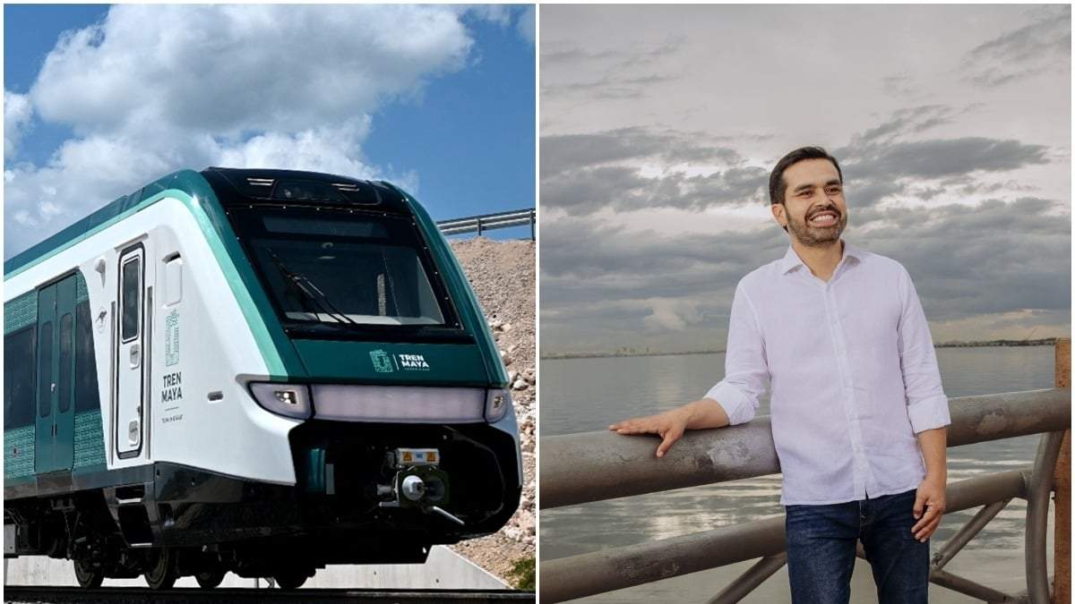 Álvarez Máynez habló sobre el Tren Maya