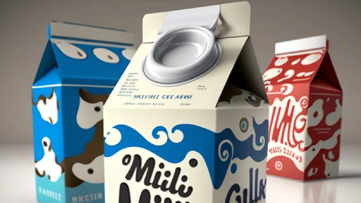 Cómo reciclar con cajas de leche. Fuente: (X)