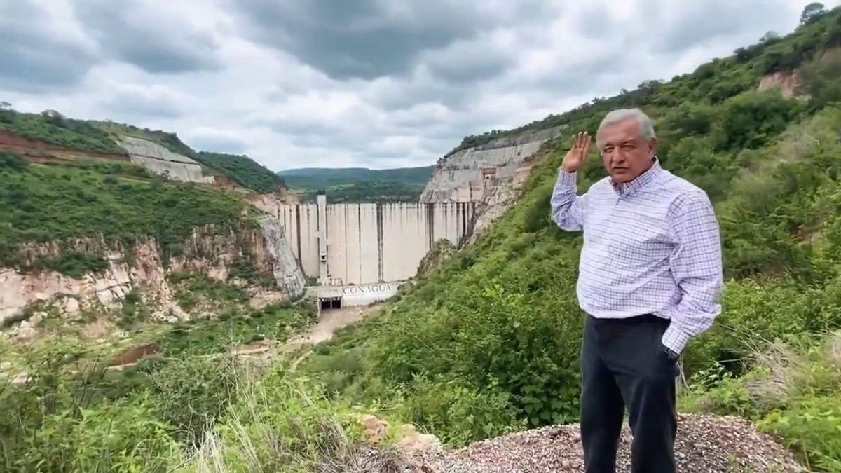 El presidente López Obrador