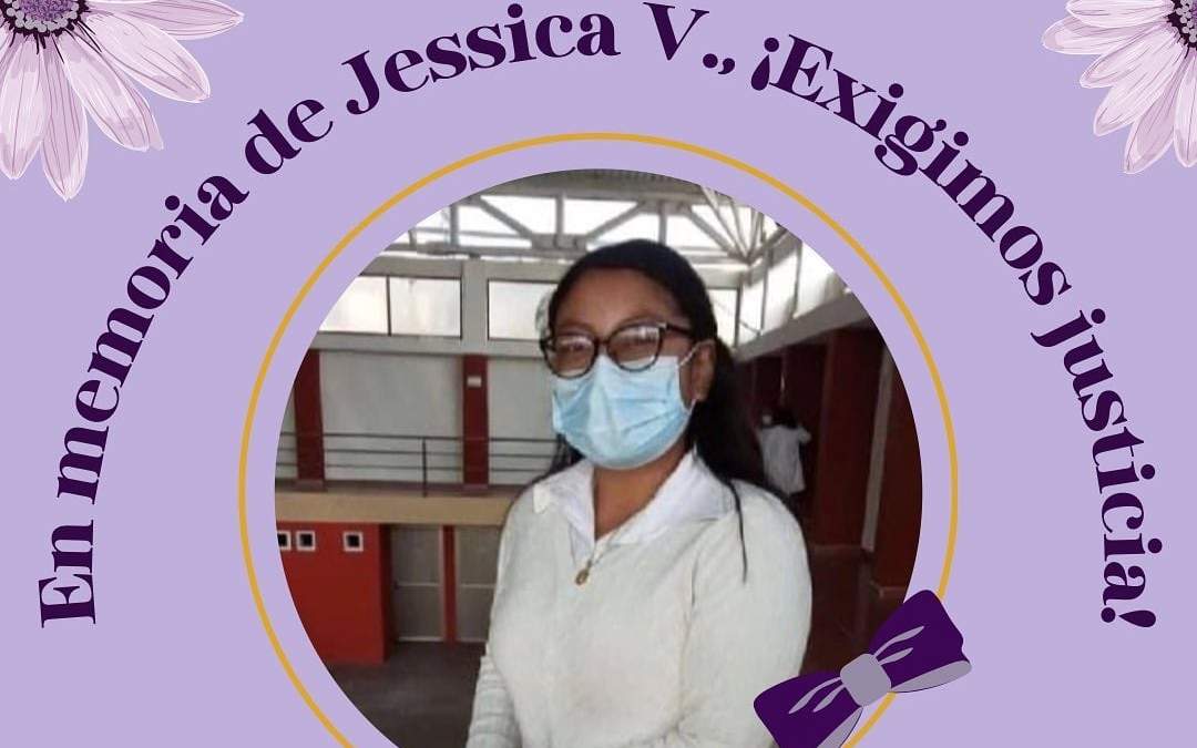 Jessica, estudiante de medicina integral y salud comunitaria de la Universidad de Bienestar “Benito Juárez” en Santiago Yolomécatl
