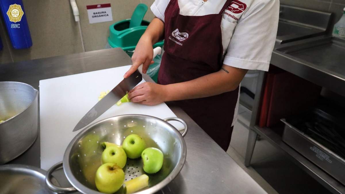 Preparación del menú