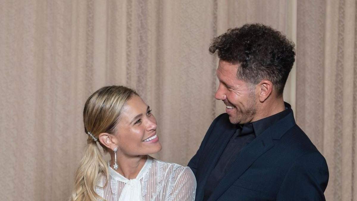 Carla Pereyra y Cholo Simeone. Fuente: (Instagram)
