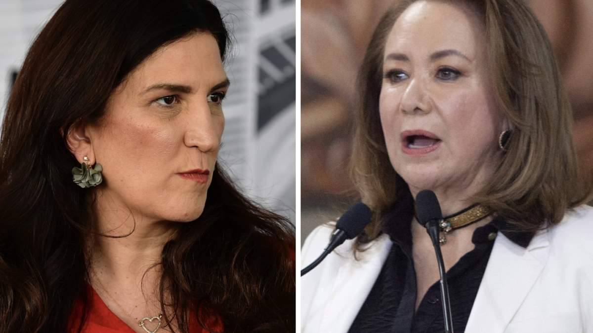 Kenia López Rabadán y Yasmín Esquivel