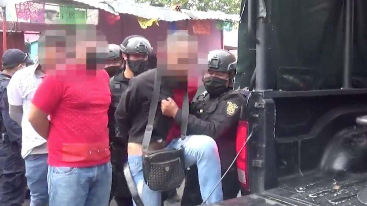 Detenidos en los nueve cateos realizados en la alcaldía Gustavo A. Madero