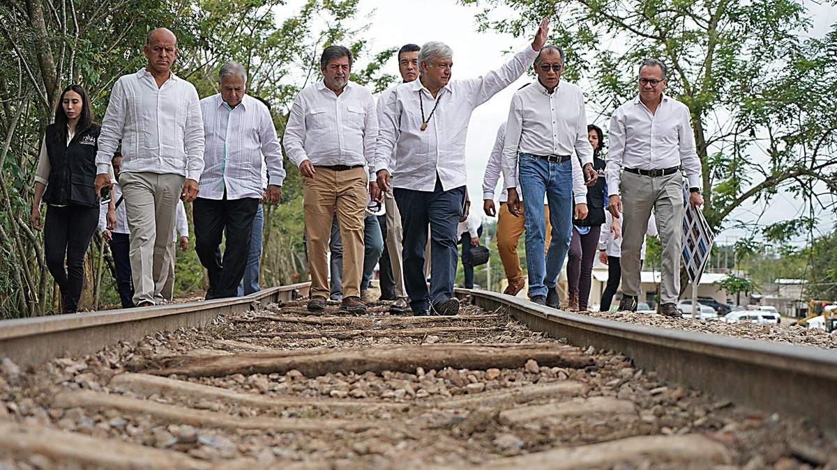 AMLO y el Tren Maya. "Decepción"