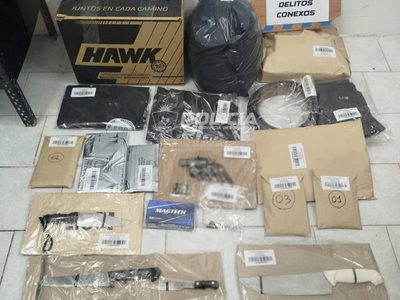 Importante operativo policial: seis allanamientos y un detenido por hechos de violencia con armas