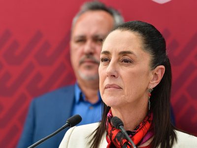 “Les cuesta mucho trabajo pensar que una mujer está arriba en las encuestas”: Sheinbaum contra INE