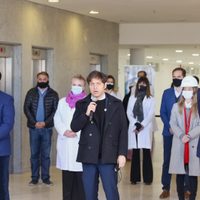 Kicillof dijo que de no ser por la cuarentena, la Provincia estaría "bajo el agua"