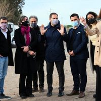 Qué obras anunciaron para Neuquén los secretarios Darío Martínez y Martín Gill