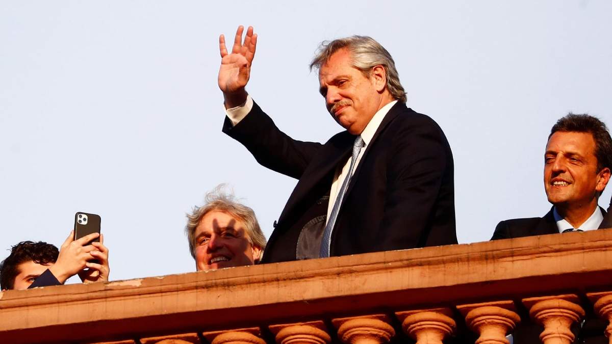 Alberto Fernández, presidente. Fuente: (Twitter)