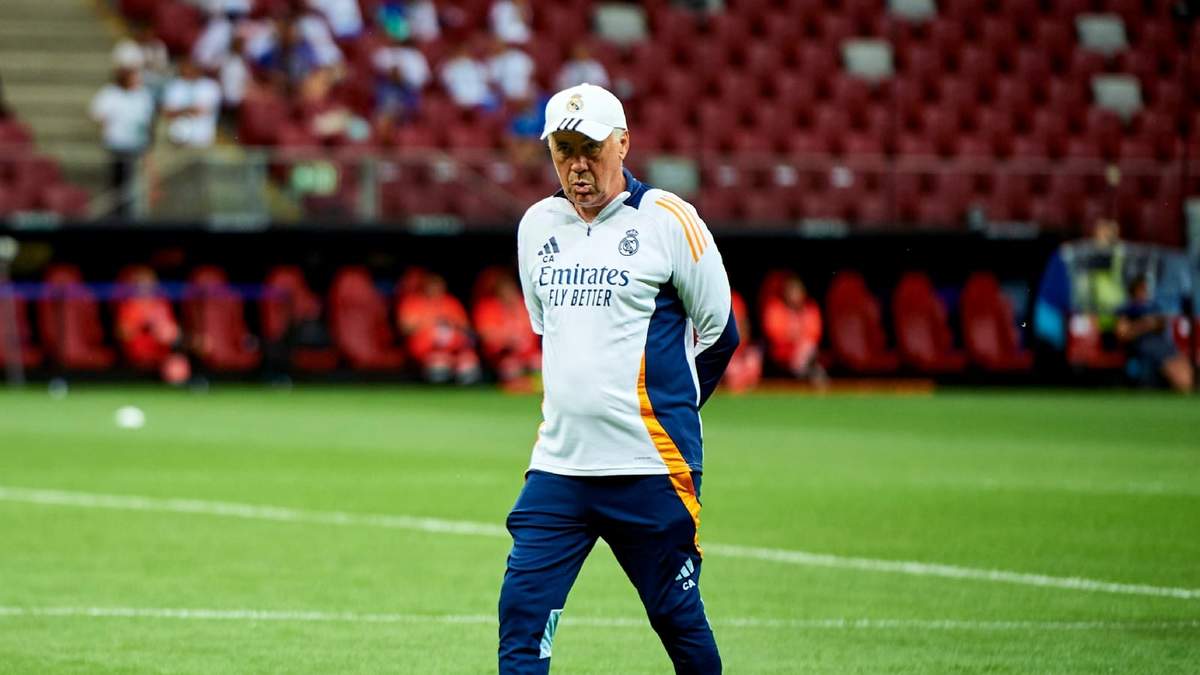 Carlo Ancelotti. Fuente: (Twitter)