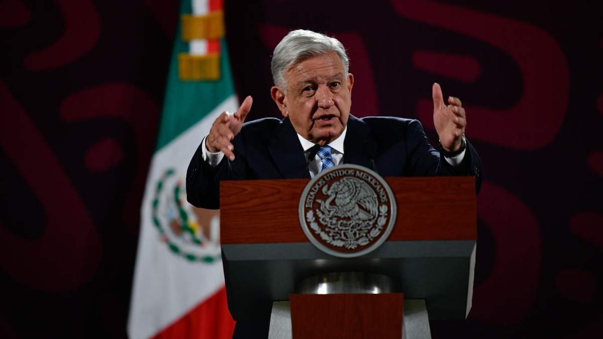 El presidente en su conferencia del lunes