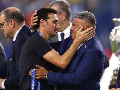 Cumplió: la promesa del Chiqui Tapia tras la obtención de la Copa América