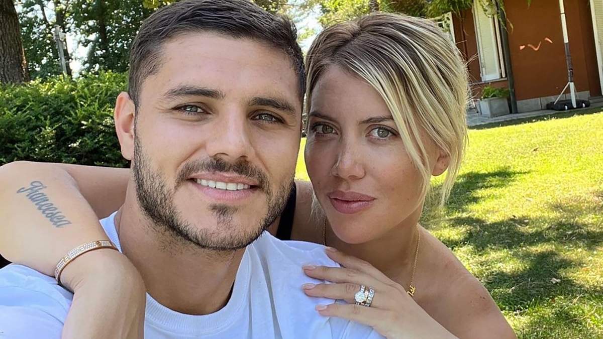 Wanda Nara y Mauro Icardi. Fuente: (Instagram)