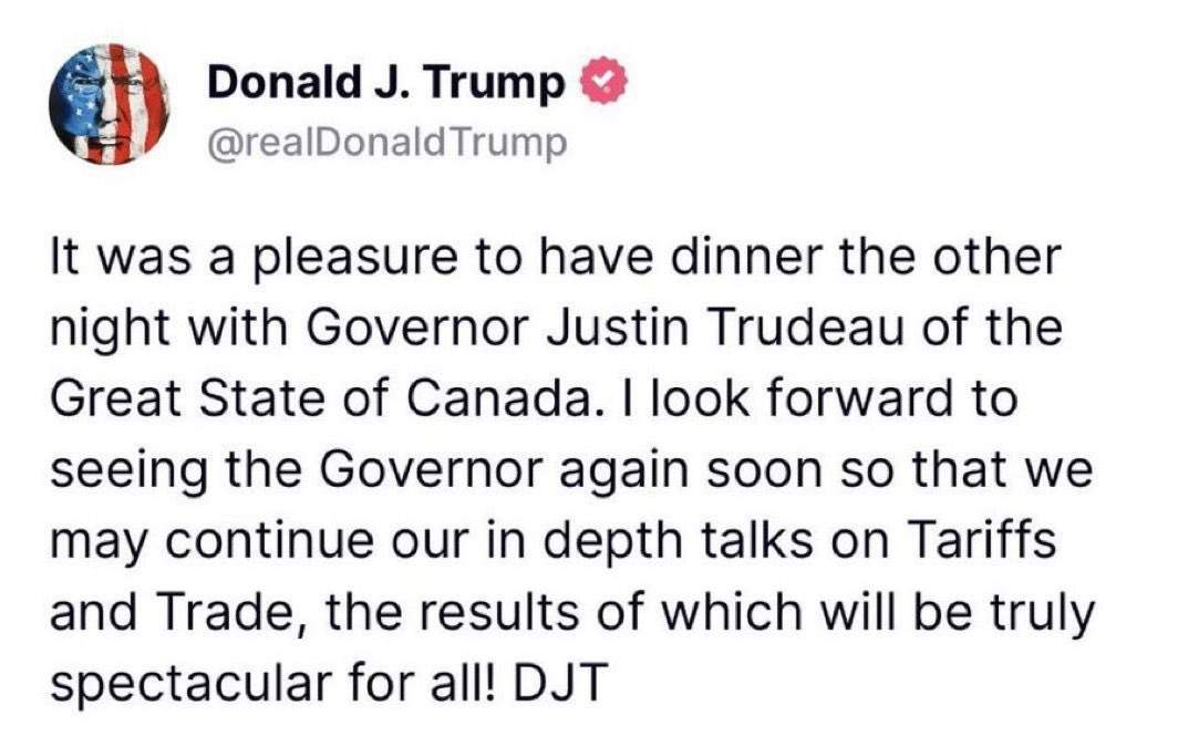 Trump en Truth Social