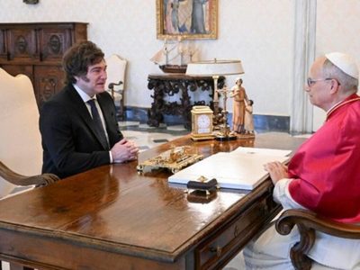 Milei se reunió con Leon XIV y confirmó que visitará Argentina
