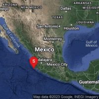 Se registran dos sismos en Cihuatlán, Jalisco, de magnitud 5.7 y 5.9 en menos de una hora