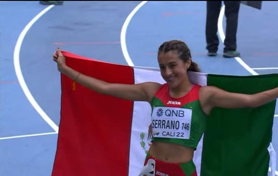 Karla Ximena Serrano gana medalla de oro