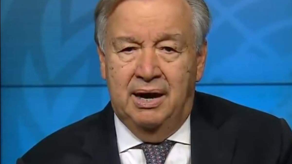 António Guterres. ONU, inhabilitada