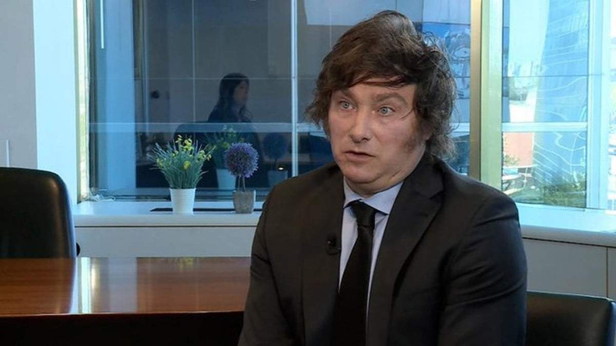 Javier Milei. Fuente: (Twitter)