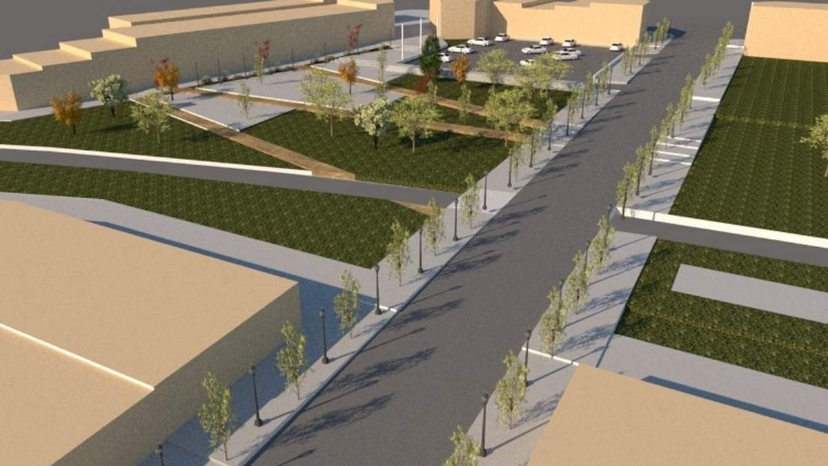 La ciudad que proyecta Koopmann y su equipo de trabajo en Zapala. Fuente: (Twitter).