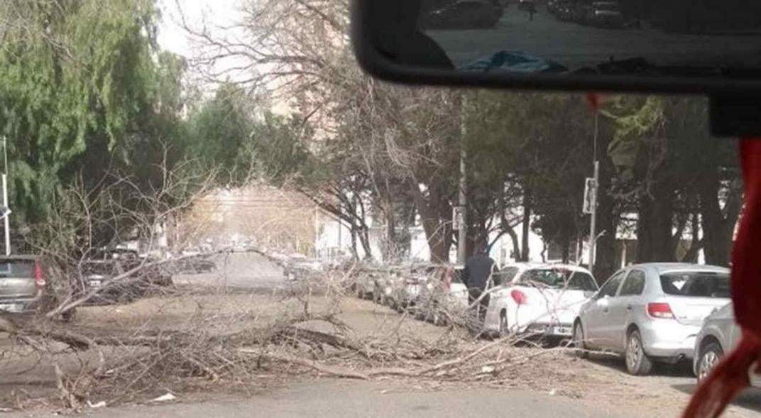 Ráfagas en Neuquén Fuente: (Instagram)