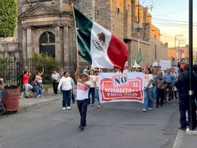 Protestas en Guanajuato frenan el acueducto Solís–León, clave del Plan Nacional Hídrico