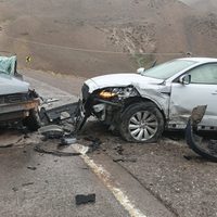 Un hombre murió tras un impresionante choque frontal en la ruta 7