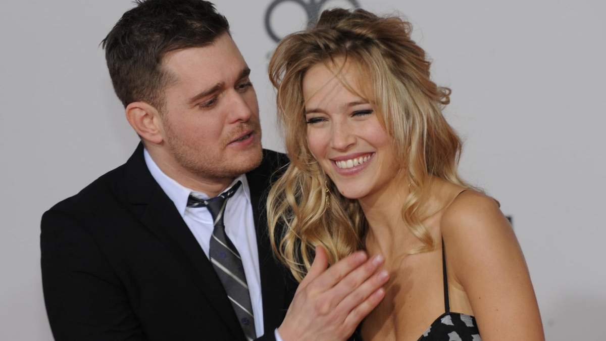 Michael Bublé y Luisana Lopilato. Fuente: (Twitter)