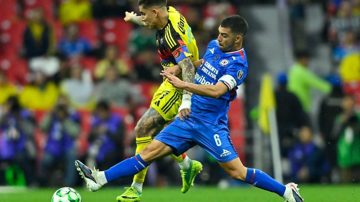 América y Cruz Azul reparten puntos tras empatar 1-1