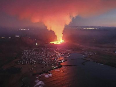 Presidente de Islandia advierte de desafíos después de que la lava destruya casas en Grindavík