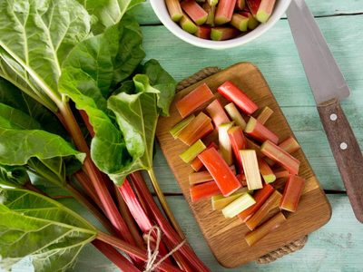 El ruibarbo, un producto natural para sumar a la pastelería