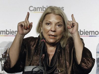 Carrió confirmó cuánto cobra de jubilación
