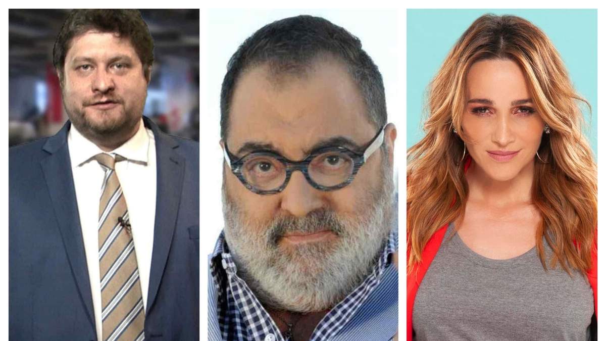 Nicolás Wiñazki. Jorge Lanata. Verónica Lozano. Fuente: (Instagram)