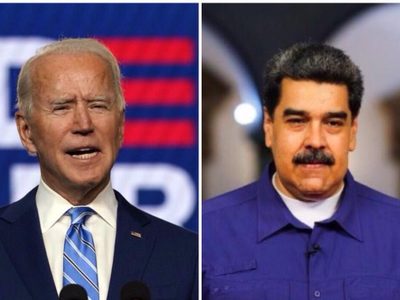 Biden, dispuesto a negociar con Maduro para "aliviar sanciones"