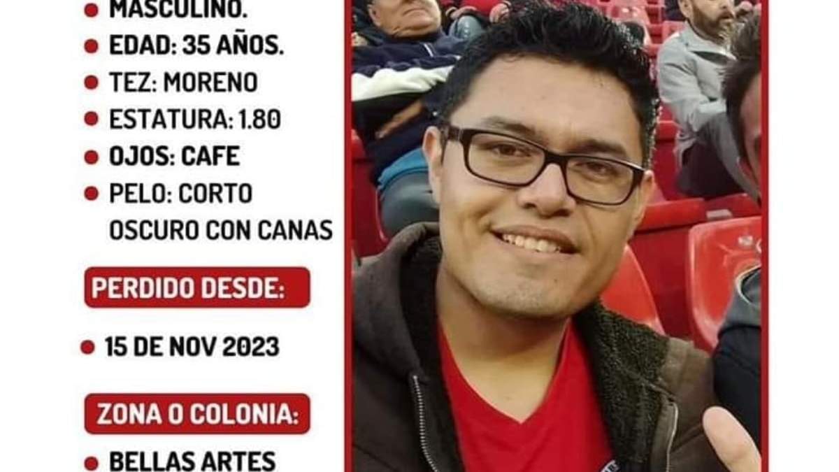 Una ficha de búsqueda de Javier Robles Castillo
