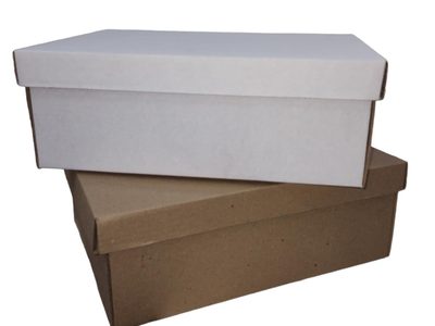 Con cajas de cartón y en pocos minutos, hacé este hermoso contenedor para guardar lo que gustes