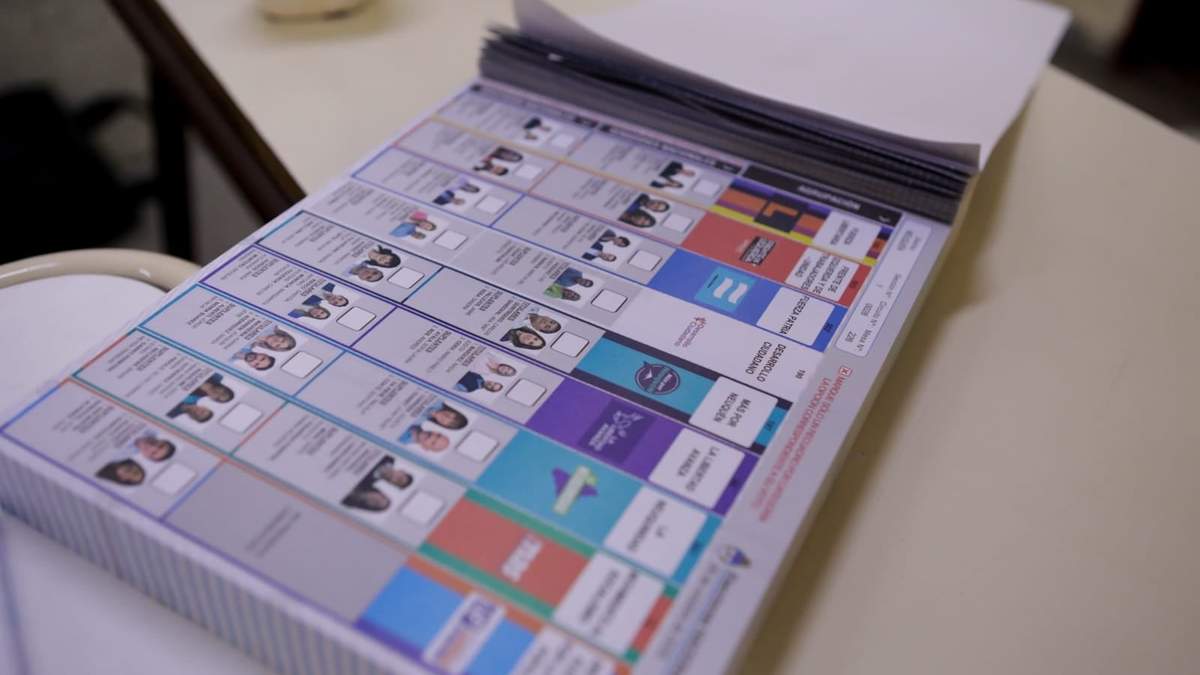 Para estas eleccciones se estrenó la Boleta Unica de Papel. Fuente: (Emiliano Ortiz)