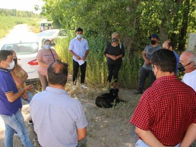Los vecinos del sector Chacras de Zapala recibieron al intendente Koopmann