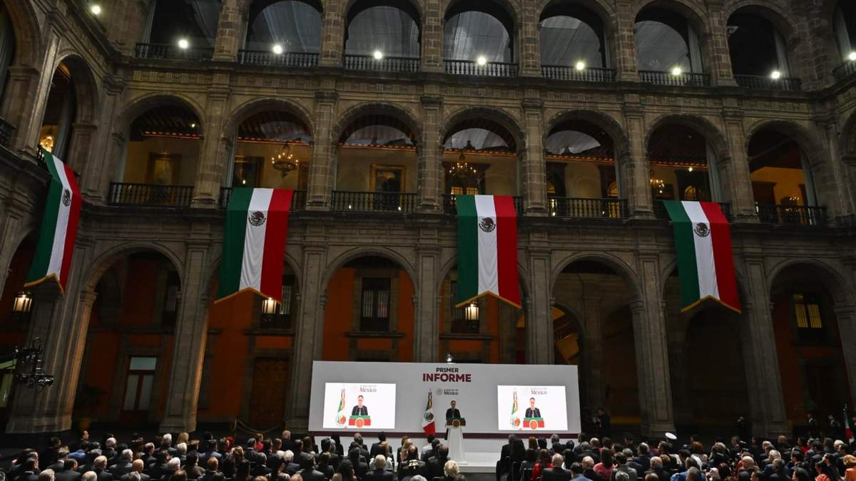 Discurso de la presidenta Claudia Sheinbaum con motivo de su primer informe de gobierno